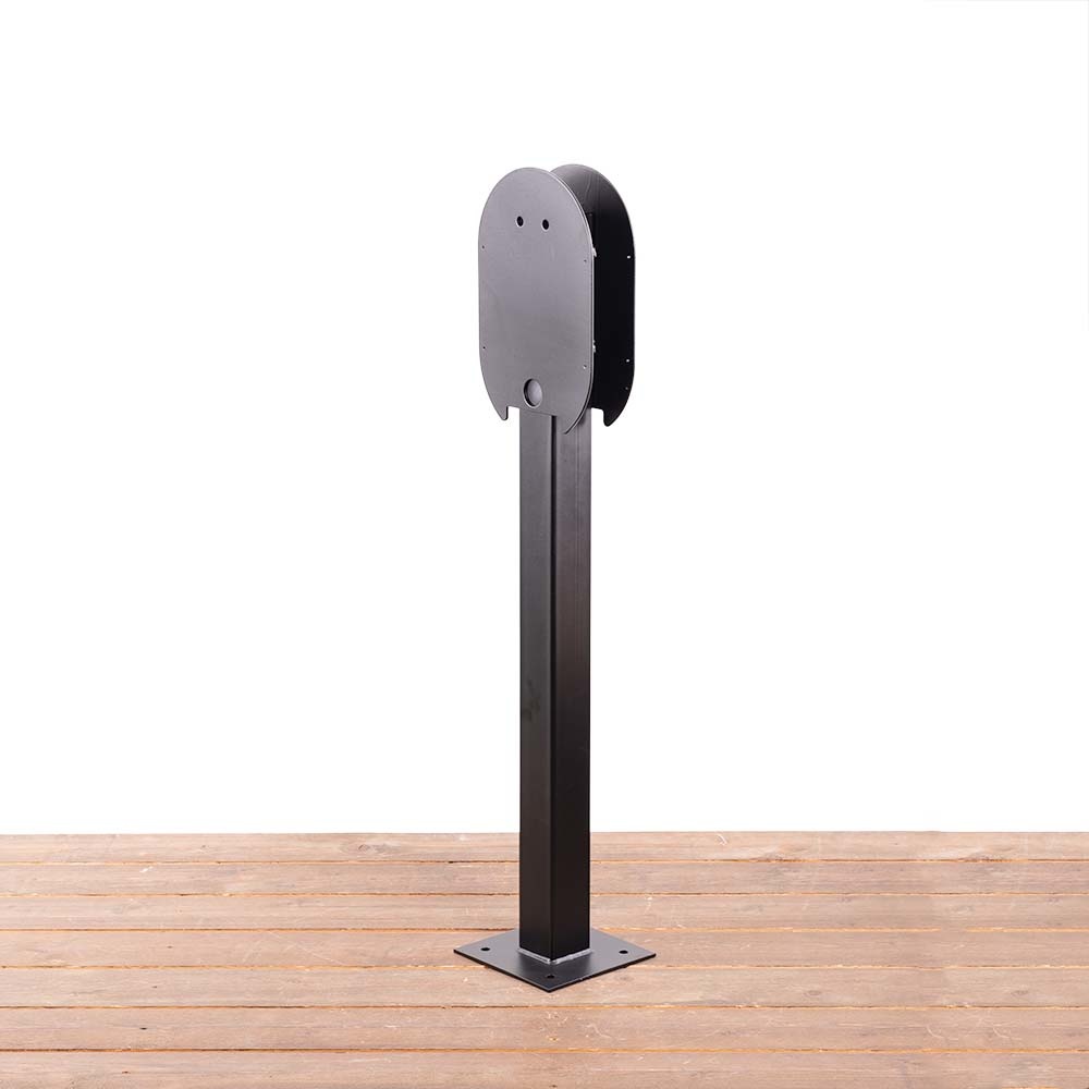Laadpaal Square voor 2 Ratio laadstations - Zwart