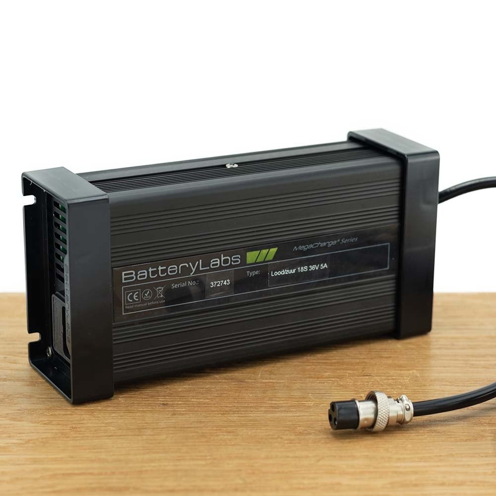 MegaCharge LZ 36V 5A - GX16 stekker