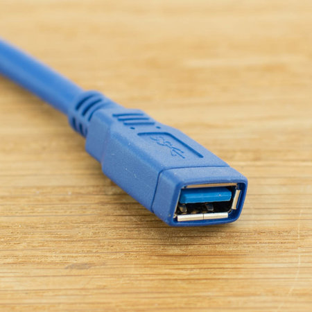 Victron USB extension kabel 0,3m stekker 1 zijde 90 graden gedraaid