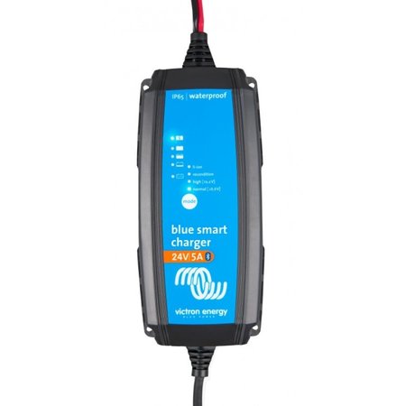 Victron Blue Smart IP65 Acculader 24/5 120V met DC connector