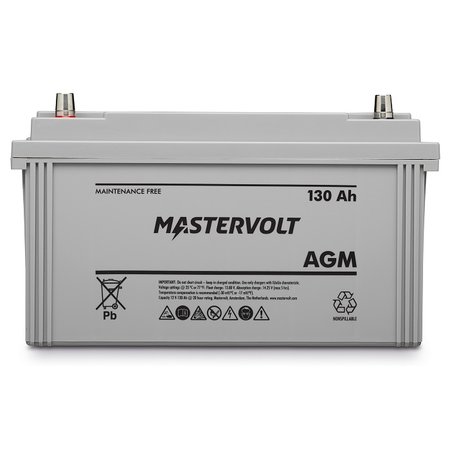 Mastervolt AGM 12V/130Ah Deep Cycle accu/batterij