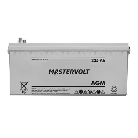 Mastervolt AGM 12V/225Ah Deep Cycle accu/batterij
