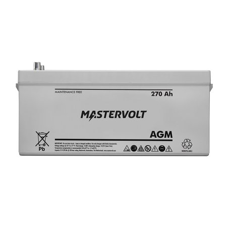 Mastervolt AGM 12V/270Ah Deep Cycle accu/batterij