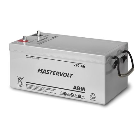 Mastervolt AGM 12V/270Ah Deep Cycle accu/batterij