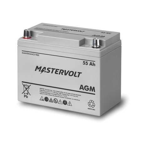 Mastervolt AGM 12V/55Ah Deep Cycle accu/batterij