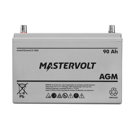 Mastervolt AGM 12V/90Ah Deep Cycle accu/batterij