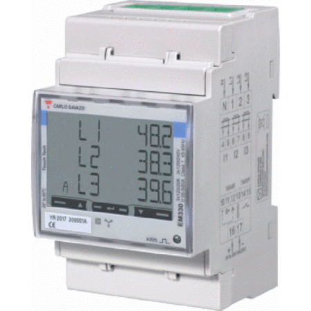 Carlo Gavazzi EM330 Energiemeter Indirect DIN 3-fase