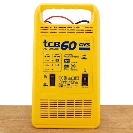 GYS acculader TCB 60 Automatic | 12V 2/4A 85W