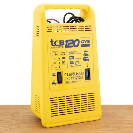 GYS acculader TCB 120 Automatic | 12V 3.5/7A 150W