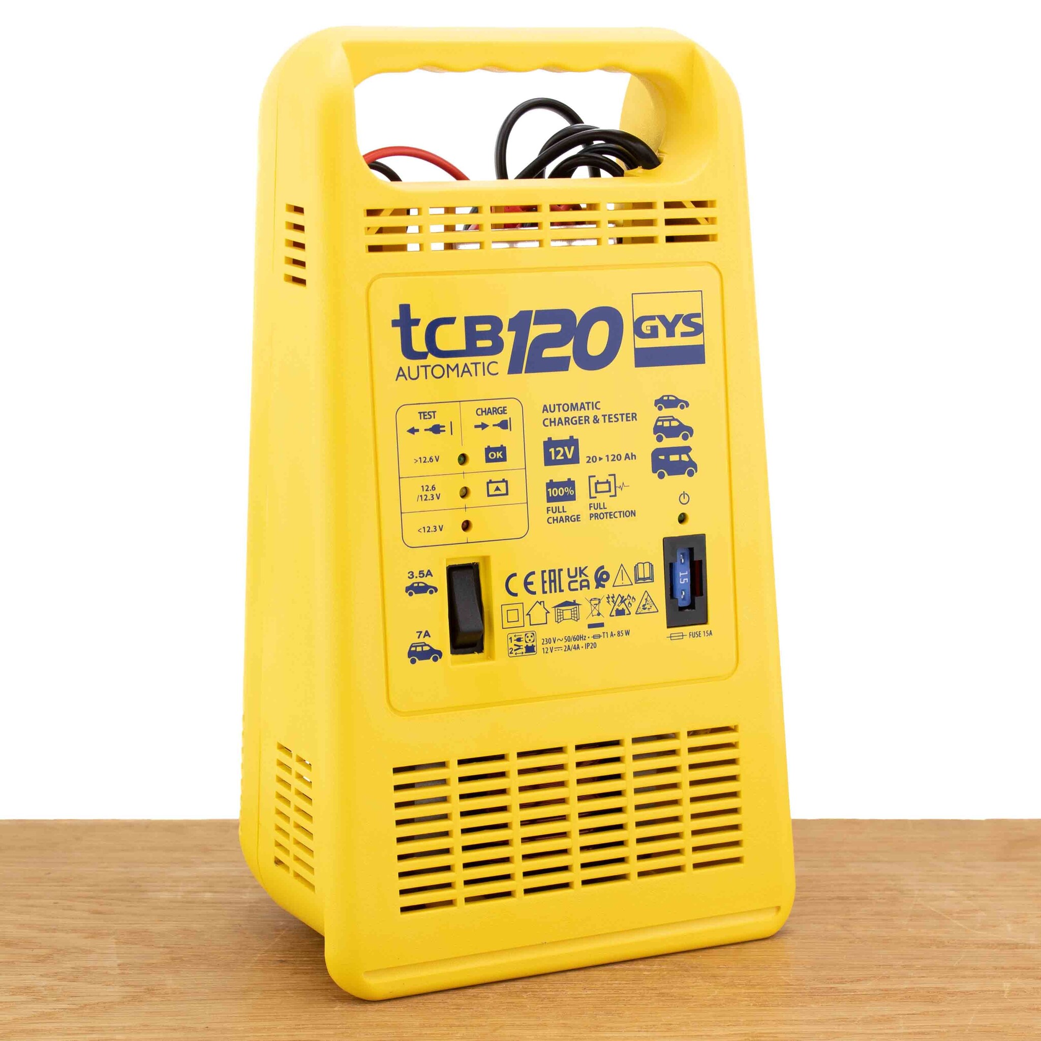 GYS-DIY acculader TCB 120 AUTOMATIC F GYS-D