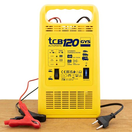 GYS acculader TCB 120 Automatic | 12V 3.5/7A 150W