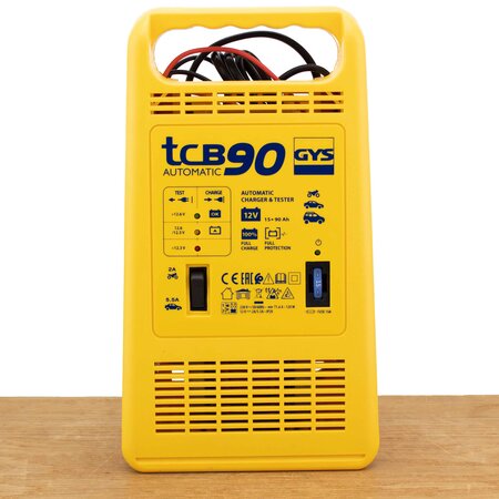 GYS acculader TCB 90 Automatic | 12V 2/5.5A 120W