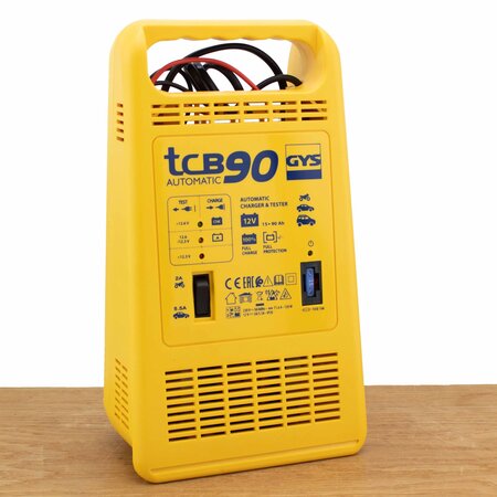 GYS acculader TCB 90 Automatic | 12V 2/5.5A 120W