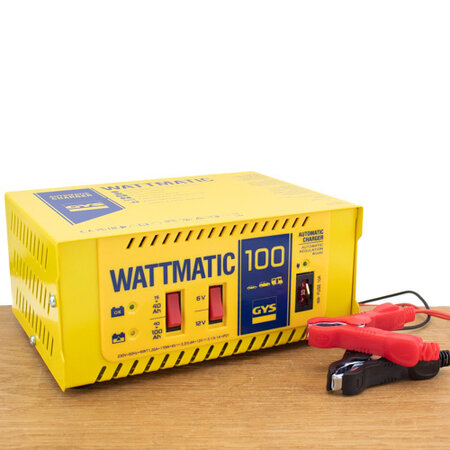 GYS acculader Wattmatic 100 | 6/12V 3/5A 170W