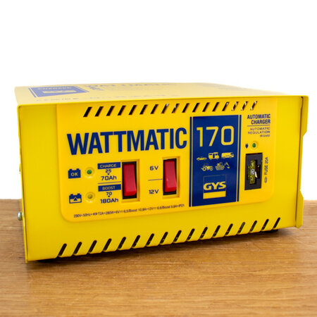 GYS acculader Wattmatic 170 | 6/12V 6.5/10A 280W