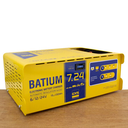 GYS acculader BATIUM 7.24 | 6, 12, 24V | 210W