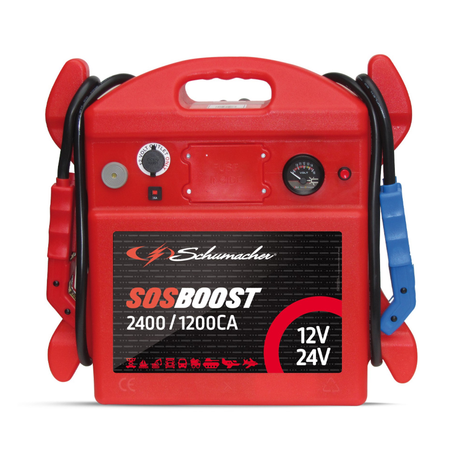 Booster de démarrage 12-24V - Rodac 