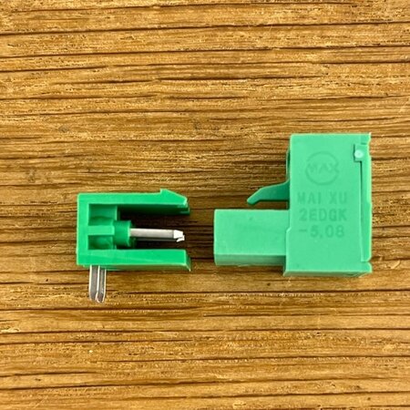 Afneembare 2 Pin Schroef Terminal Block Connector