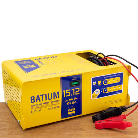GYS acculader BATIUM 15.12 | 6, 12V | 225W