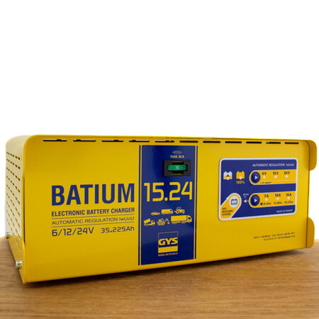 GYS acculader BATIUM 15.24 | 6, 12, 24V | 450W