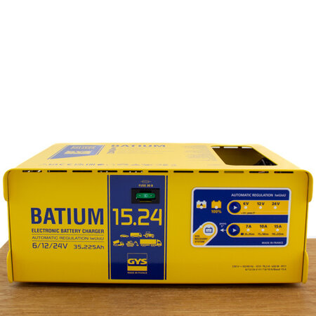 GYS acculader BATIUM 15.24 | 6, 12, 24V | 450W