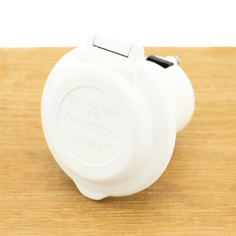 Walstroom invoer/inlet Contour 16A kunststof NEMA