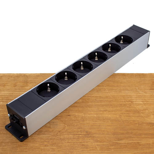 Bureau Stekkerdoos Prolink Desk-Box, 6xSchuko afbeelding
