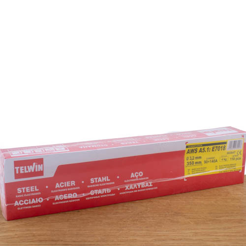 Basische Laselektroden - 3,2 mm - 350 mm - 4 kg - 110 stuks