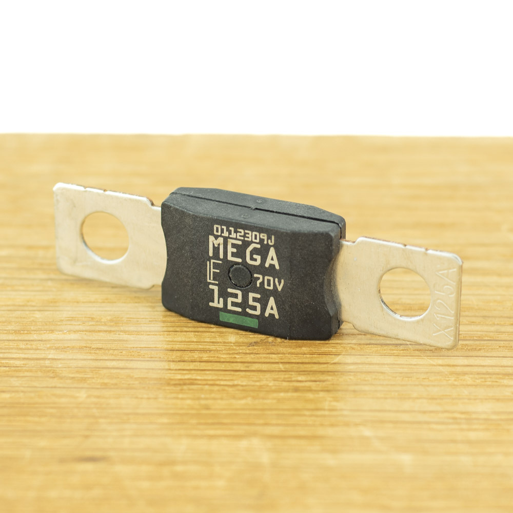 Zekering 125A MEGA (tot 70V)