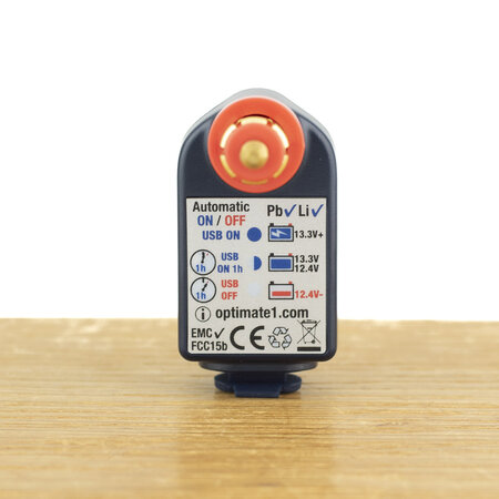 Tecmate Optimate USB oplader O114 USB-C + USB-A