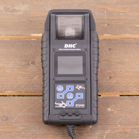 DHC accutester BT2400 voor loodaccu's 6/12/24V | LCD en printer