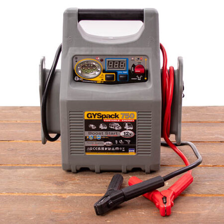 GYS GYSpack 750 - Jumpstarter en 12V voeding