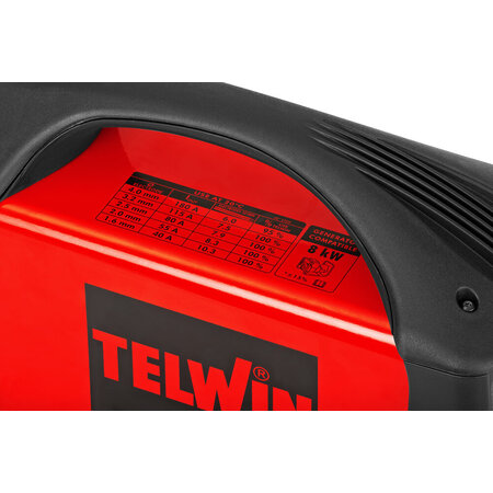 Telwin Force 205 C.Case MMA elektrode lasapparaat + Opbergkoffer