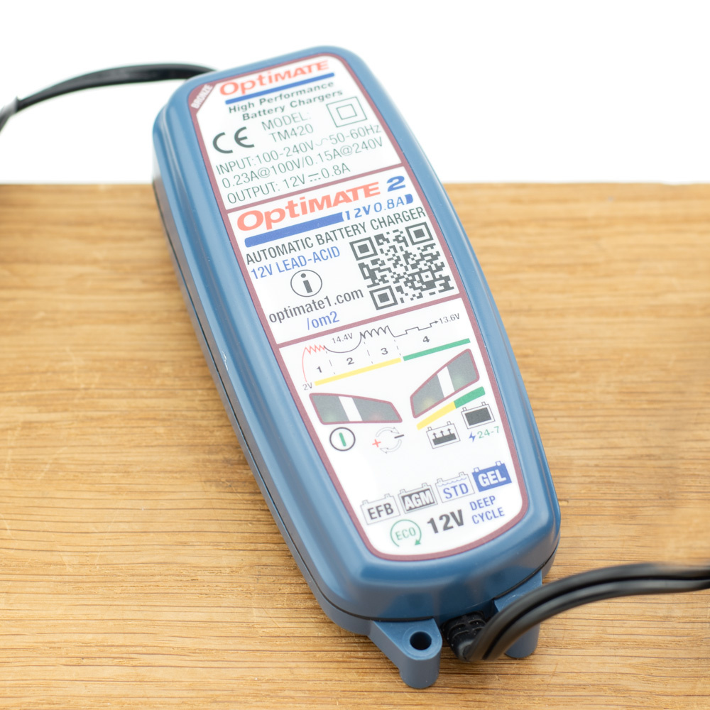 OptiMate 3 Battery Charger / Maintainer - JK Moto