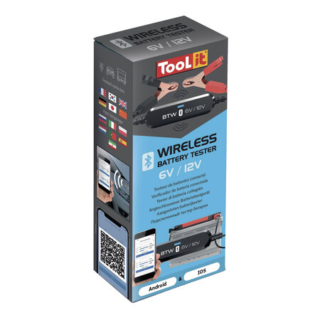 TooLit Accutester Bluetooth BTW 6V / 12V