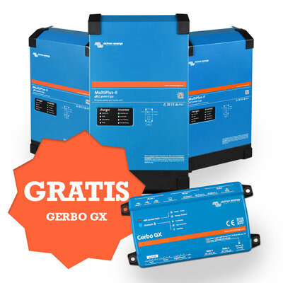 Victron ESS Actie 3 x MultiPlus-II 48/3000: met gratis Cerbo GX