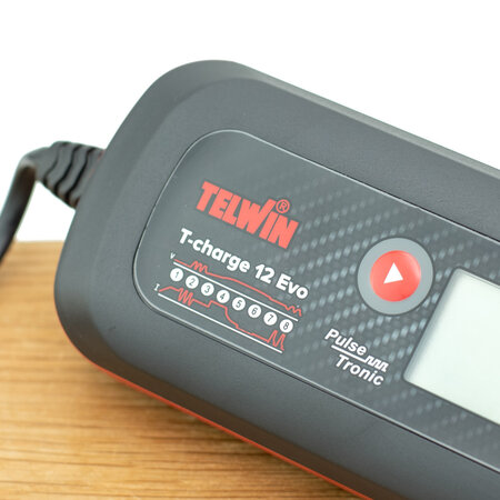 Telwin Druppellader/tester T-Charge 12 EVO 6/12V - Pulse Tronic - met functies Recovery, Supply, Cold