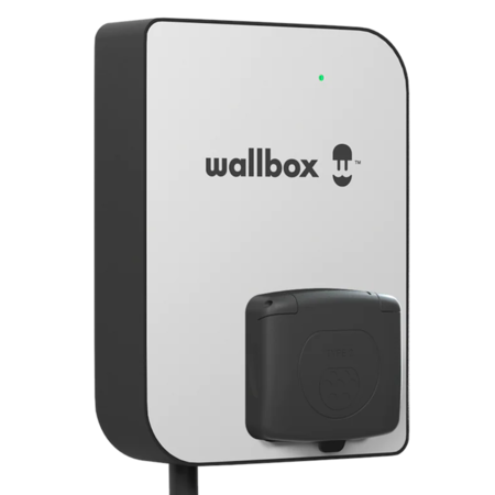 Wallbox Copper SB 22 kW - EV Laadstation outlet - Gray