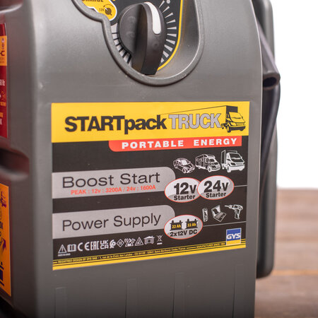 GYS Startpack Truck - 12V / 24V Jumpstarter en 12V voeding