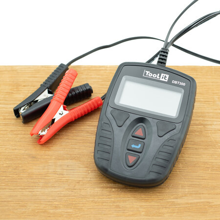 TooLit accutester DBT 300 voor loodaccu's 12V | 4-150Ah | LCD | Multifunctioneel