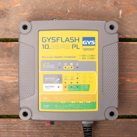 GYS druppellader GYSFLASH 10.36/48 PL | 36/48V 8/10A | 500W