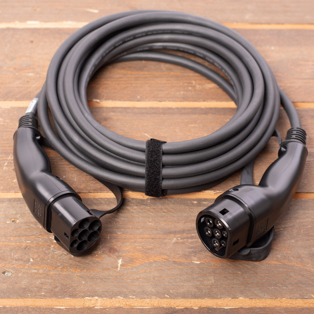 E-Line Laadkabel type 2 - 3 fase 16A - 7,5 meter