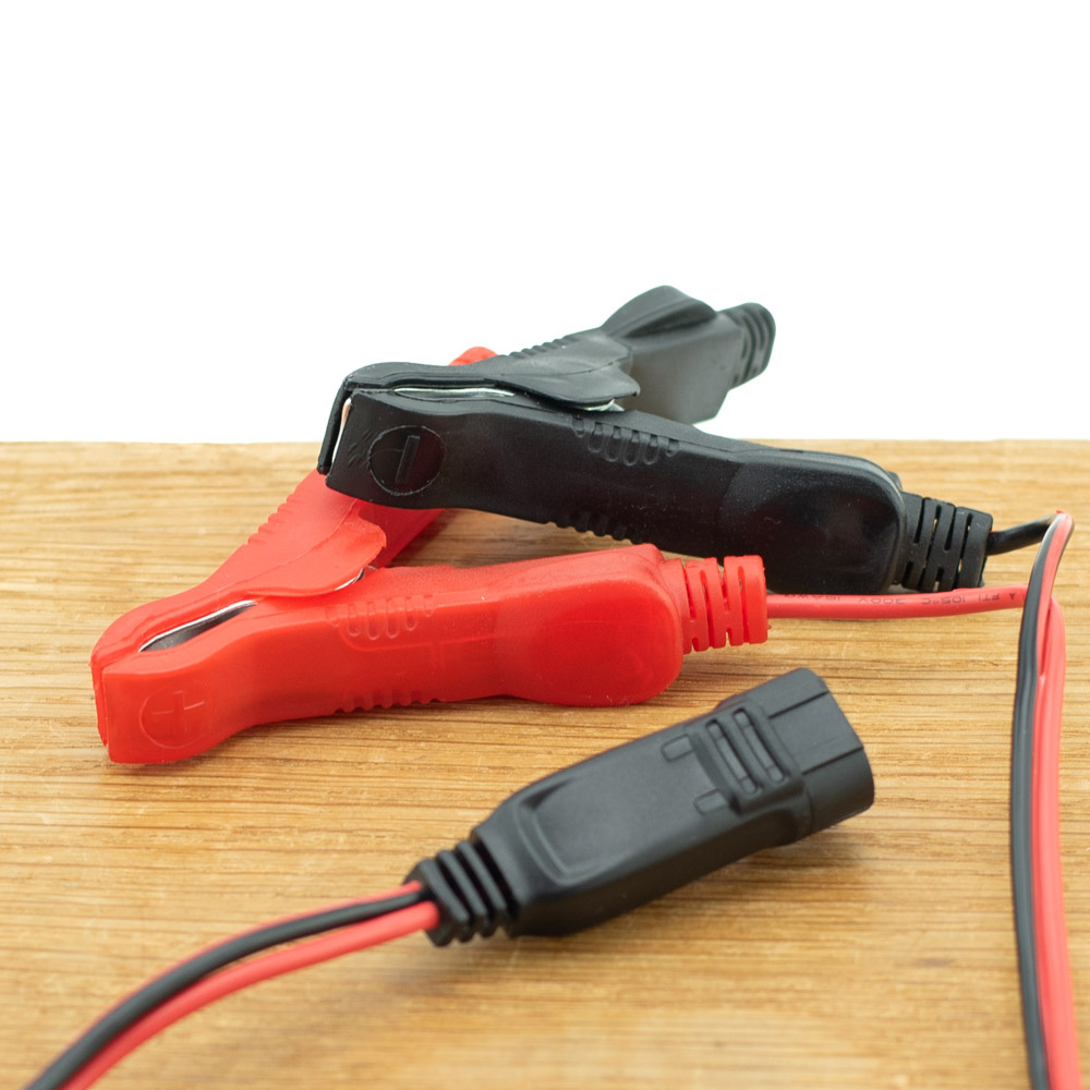 KIT F1 kabel met flash connector en klemmen