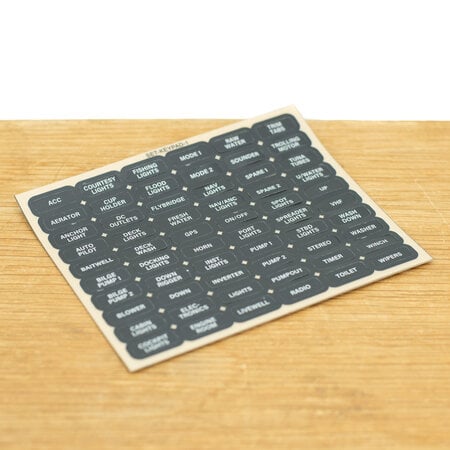 CZone Waterdichte keypad (liggend)