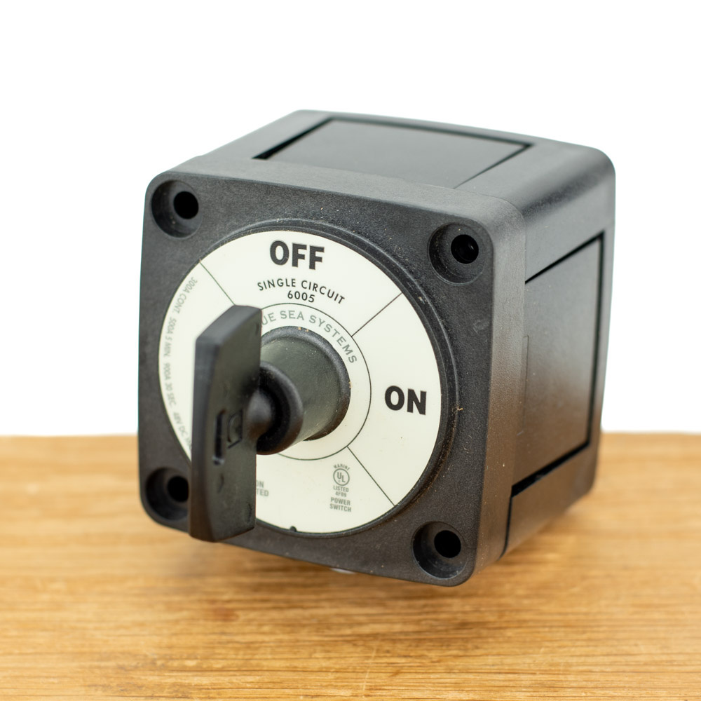 Massaschakelaar 300A Enkelpolig met Sleutel