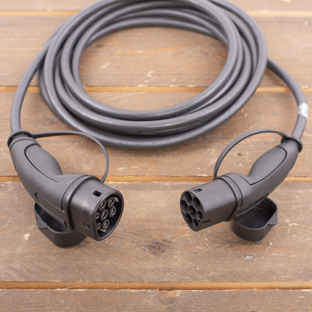 Premium Laadkabel type 2 - 3 fase 16A - 4 meter