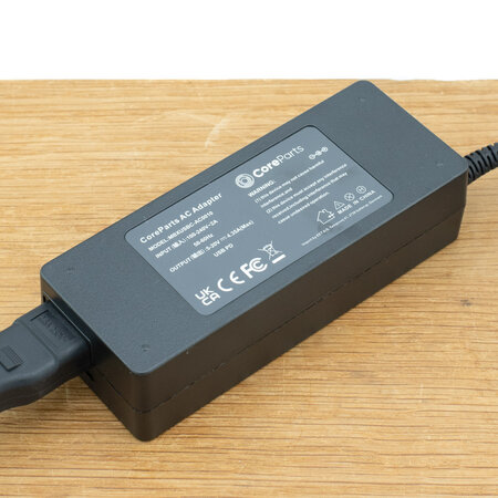 CoreParts USB-C Power lader AC Adapter 87W PD 3.0 met EU netsnoer (C5/C6 Schuko)