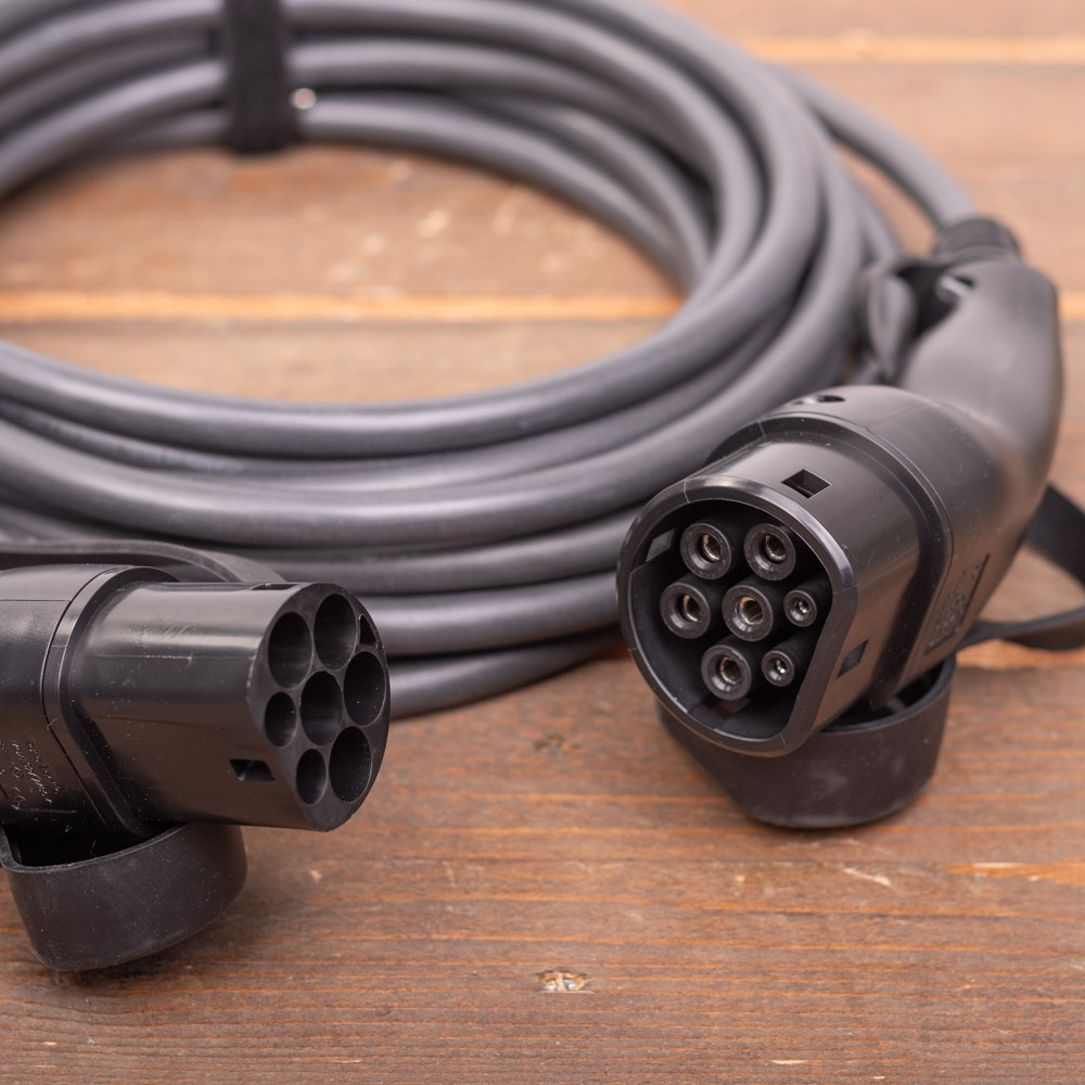 E-Line Laadkabel type 2 - 1 fase 32A - 5 meter