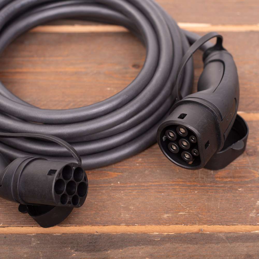 Premium Laadkabel type 2 naar type 2 - 3 fase 32A - 6 meter