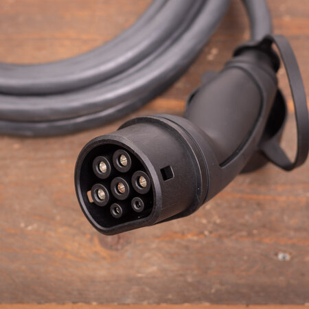 Ratio Premium Laadkabel type 2 naar open eind - 3 fase 32A - 7,5 meter